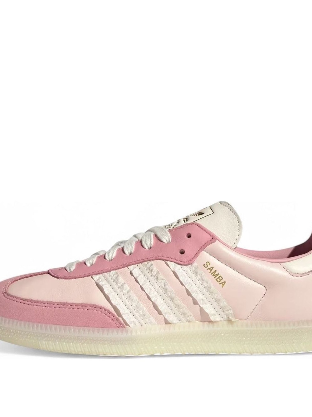 adidas Originals Samba OG W Ruffle Stripes Pack Pink Women Casual JR8830 Size 9